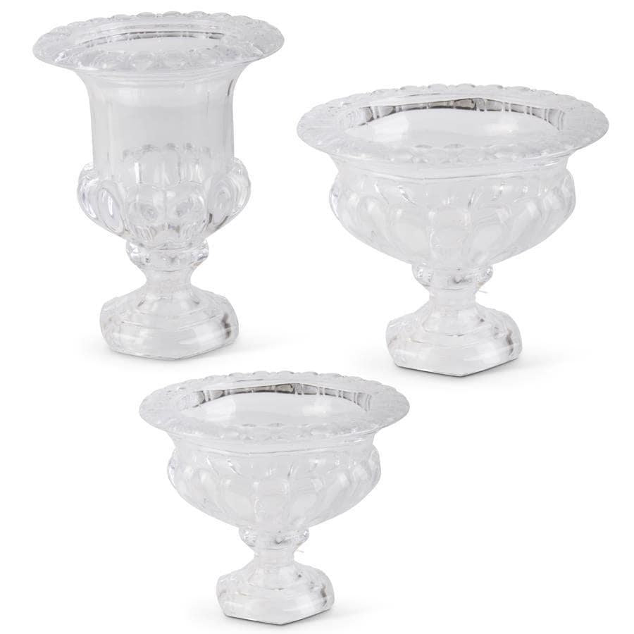 Roman Style Glass Urn
